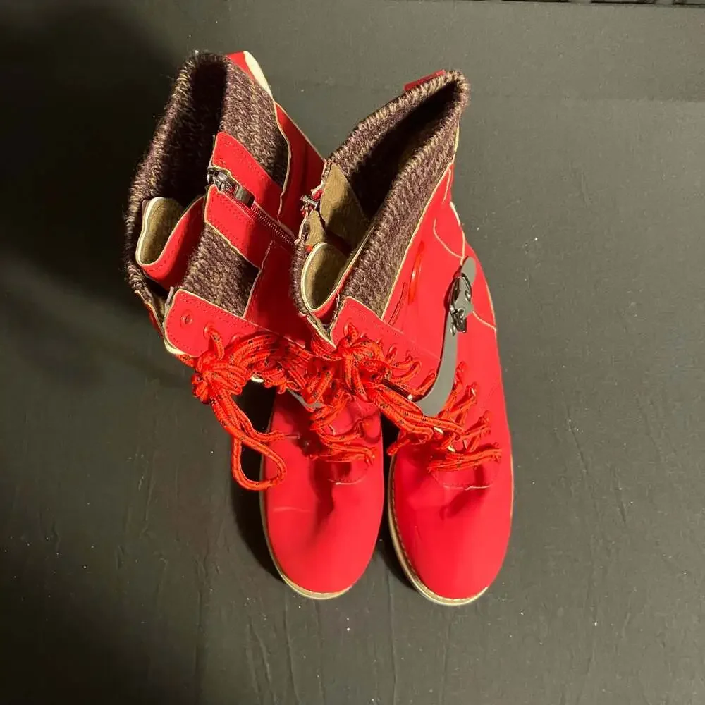Vintage red winter